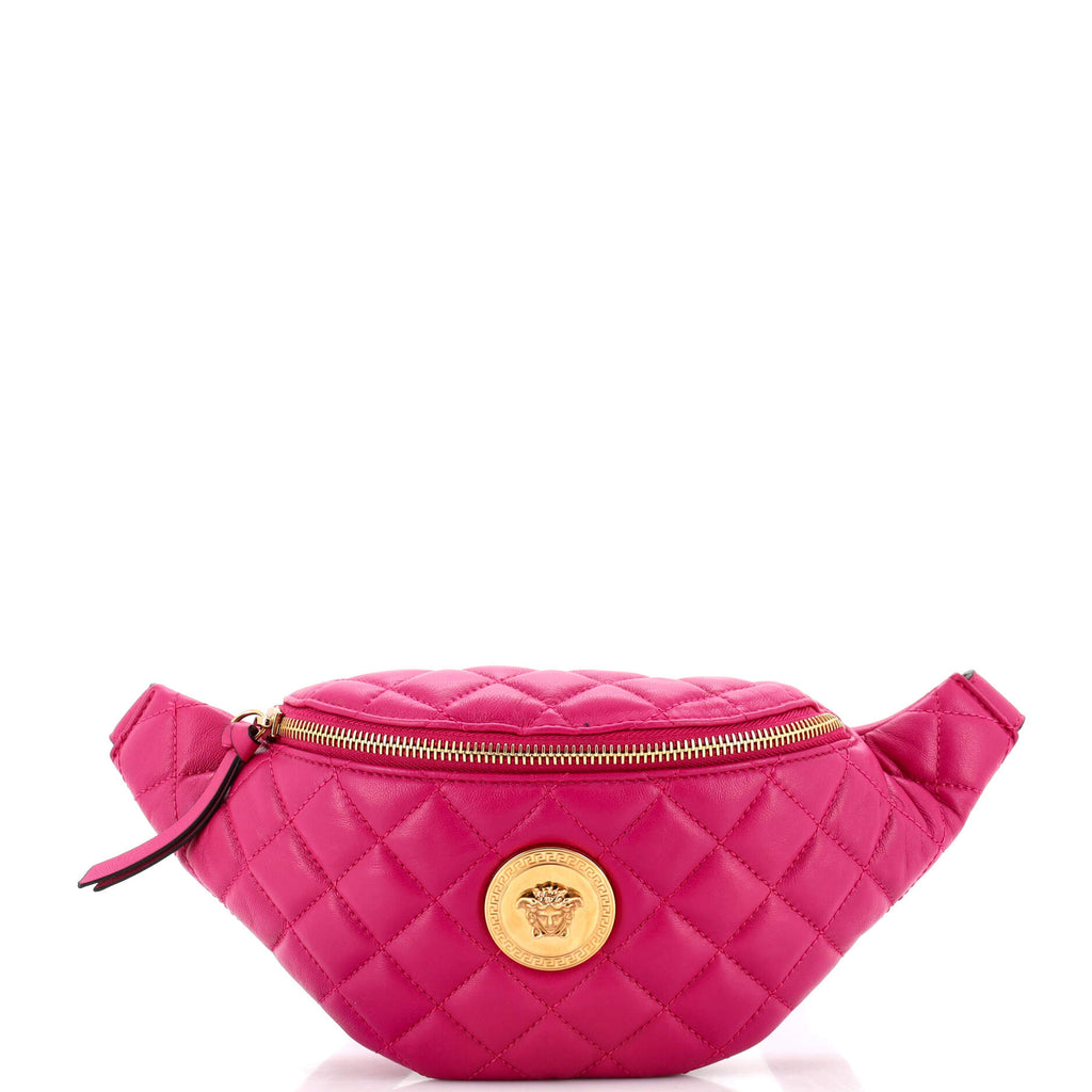Versace Medusa Icon Waist Bag Quilted Leather 259093