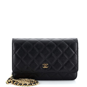 Chanel Wallet on Chain Quilted Caviar
