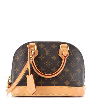 Louis Vuitton Alma Handbag Monogram Canvas BB