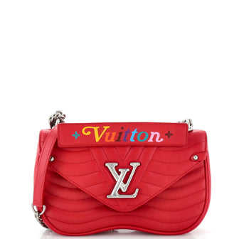 Louis Vuitton New Wave Chain Bag Quilted Leather MM