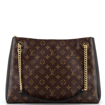 Louis Vuitton Surene Handbag Monogram Canvas with Leather MM