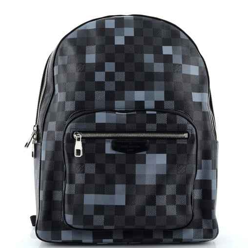Louis Vuitton Josh Backpack Limited Edition Damier Graphite Pixel Black  2592551