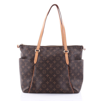 Louis Vuitton Totally Handbag Monogram Canvas MM Brown 2592701
