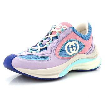 Gucci Run Sneakers Technical Fabric and Suede