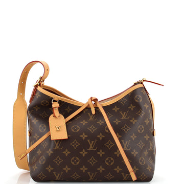 Louis Vuitton CarryAll Hobo Monogram Canvas PM