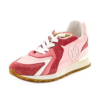 Louis Vuitton Women's Run Away Sneakers Suede with Canvas