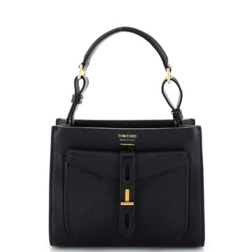 Tom Ford T Twist Top Handle Bag Leather Mini