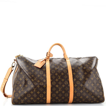 Louis Vuitton Keepall Bandouliere Bag Monogram Canvas 60