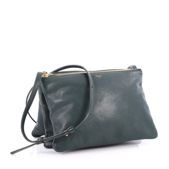 Celine Céline Large Trio Bag - Green Crossbody Bags, Handbags