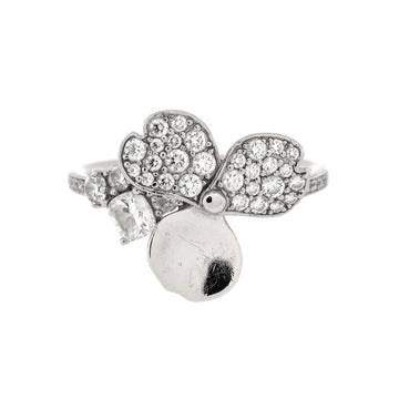 Tiffany & Co. Paper Flowers Cluster Ring Platinum and Diamonds