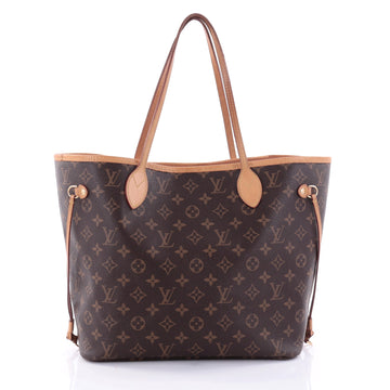 Louis Vuitton Neverfull NM Tote Monogram Canvas MM Brown 2594702