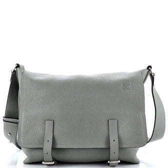 Loewe Military Messenger Bag Leather Medium