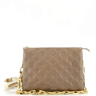 Louis Vuitton Coussin Bag Monogram Embossed Lambskin PM
