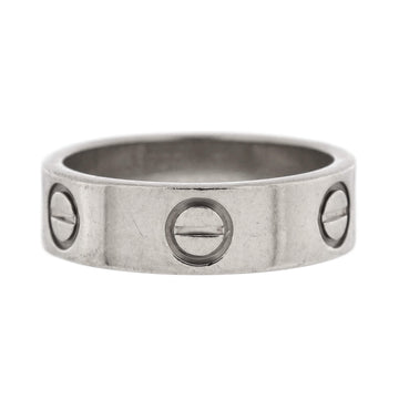 Cartier Love Band Ring 18K White Gold