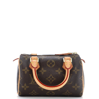 Louis Vuitton Speedy Mini HL Handbag Monogram Canvas