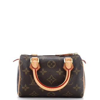 Louis Vuitton Speedy Mini HL Handbag Monogram Canvas