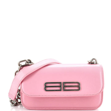 Balenciaga Gossip Flap Bag Leather XS