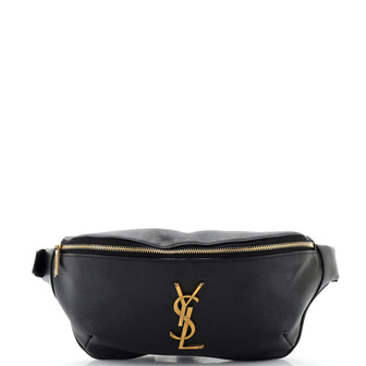 Saint Laurent Classic Monogram Belt Bag Leather