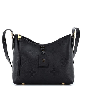 Louis Vuitton CarryAll Hobo Monogram Empreinte Giant PM