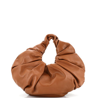 Mansur Gavriel Scrunchie Bag Ruched Leather Mini