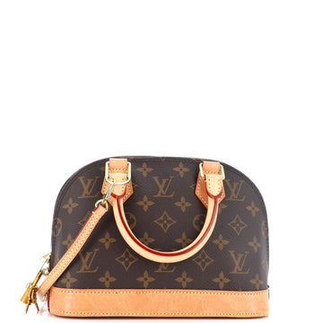 Louis Vuitton Alma Handbag Monogram Canvas BB