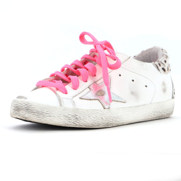 Golden Goose Women's Superstar Sneakers Printed Pony Hair