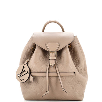 Louis Vuitton Montsouris NM Backpack Monogram Empreinte Leather PM