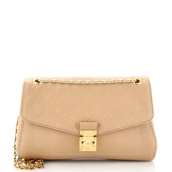 Louis Vuitton Saint Germain Handbag Monogram Empreinte Leather PM