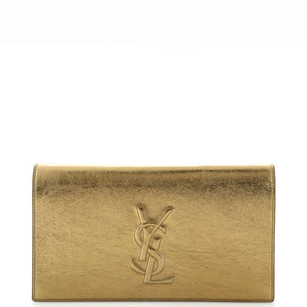 Saint Laurent Belle de Jour Clutch Leather Large