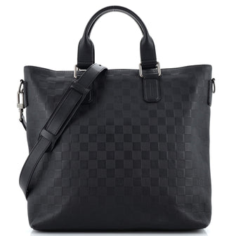 Louis Vuitton Daily Handbag Damier Infini Leather