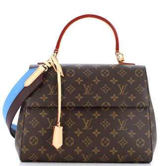 Louis Vuitton Cluny Top Handle Bag Monogram Canvas MM