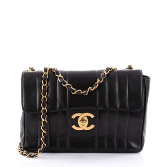 Chanel Vintage Classic Single Flap Bag Vertical Quilt 2600402