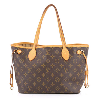 Louis Vuitton Neverfull Tote Monogram Canvas PM Brown 2600801