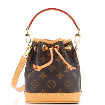 Louis Vuitton Noe NM Handbag Monogram Canvas Nano