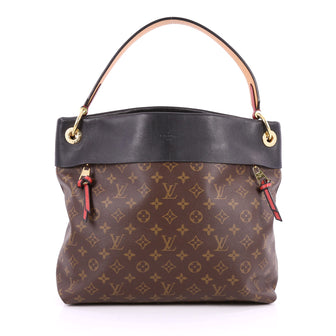 Louis Vuitton Tuileries Hobo Monogram Canvas with Leather Brown 2601202