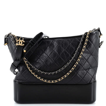 Chanel Gabrielle Hobo Quilted Aged Calfskin Medium