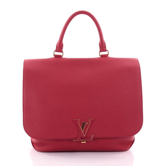 Louis Vuitton Volta Handbag Leather Red 2601602