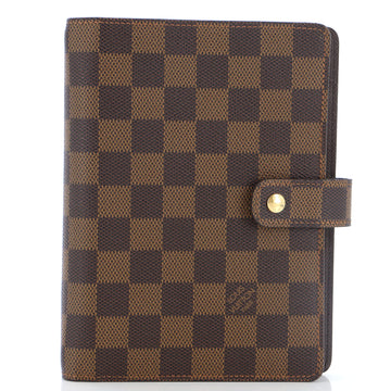 Louis Vuitton Ring Agenda Cover Damier MM