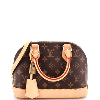 Louis Vuitton Alma Handbag Monogram Canvas BB