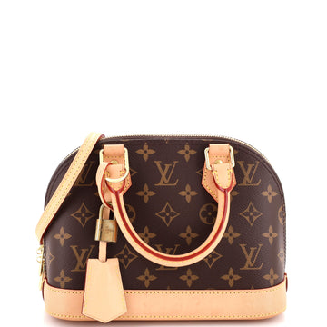 Louis Vuitton Alma Handbag Monogram Canvas BB
