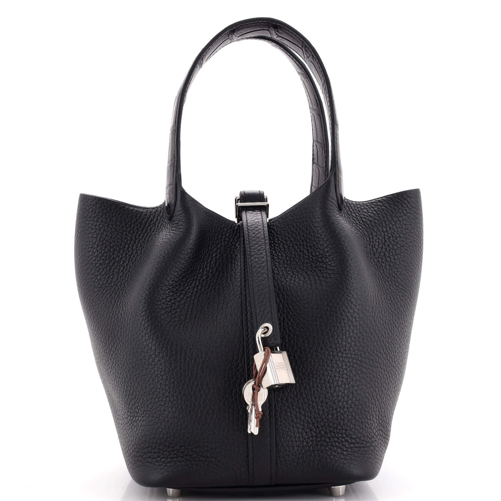 Touch Picotin Lock Bag Clemence with Matte ...