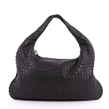 Bottega Veneta Veneta Hobo Intrecciato Nappa Large Black 2602902