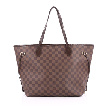 Louis Vuitton Neverfull Tote Damier MM Brown 2603001