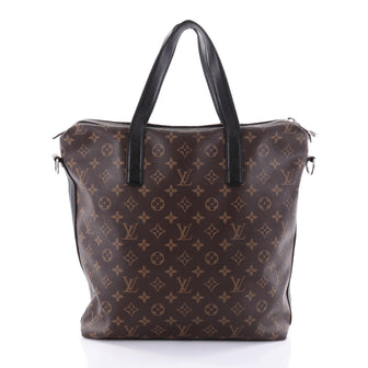 Louis Vuitton Kitan Handbag Macassar Monogram Canvas Brown 2603002