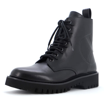 Valentino Garavani Women's VLogo Combat Boots Leather
