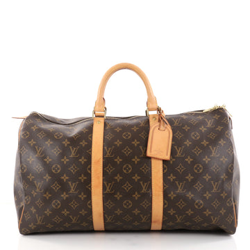 Louis Vuitton Keepall Bag Monogram Canvas 50 Brown 2603601
