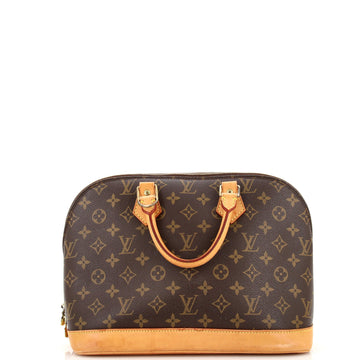 Louis Vuitton Vintage Alma Handbag Monogram Canvas PM