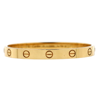 Cartier Love Bracelet 18K Yellow Gold