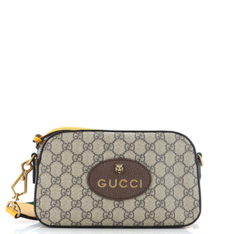 Gucci Neo Vintage Camera Messenger Bag GG Coated Canvas