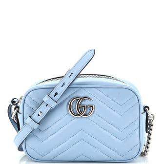 Gucci GG Marmont Shoulder Bag Matelasse Leather Mini